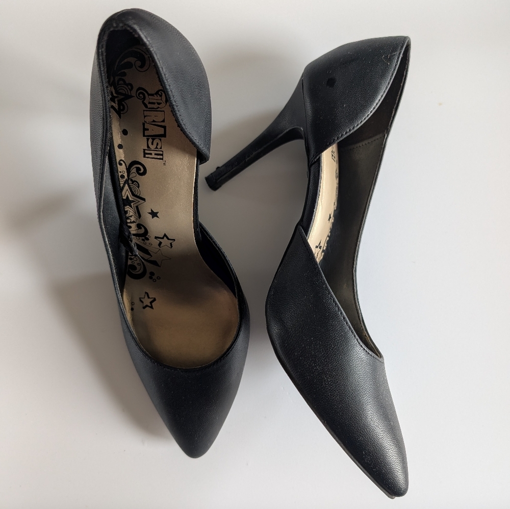 Elegant Brash Women's Heels, Black 7.5